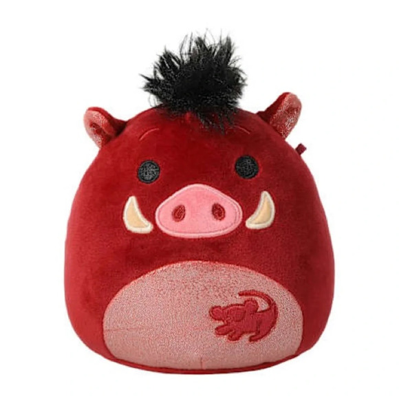 Disney The Lion King Glitter Squishmallows™ 6.5in Pumbaa - Picture 1 of 6